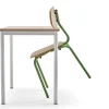 Oppilastuoli YNGVE Jalat, hopeanharmaa, antrasiitinharmaa, korkeus: 460 mm