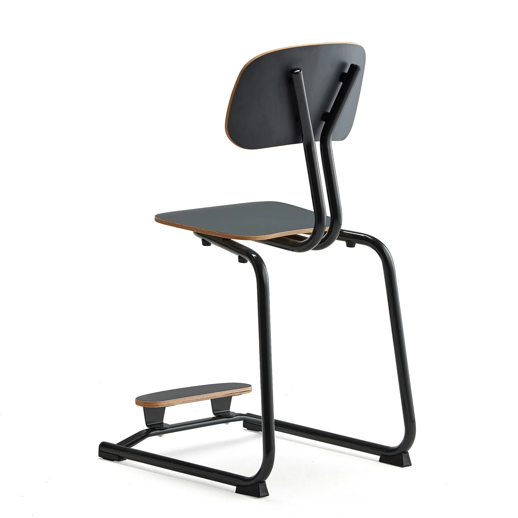 Oppilastuoli YNGVE L-malli, antrasiitinharmaa, antrasiitinharmaa, korkeus: 500 mm
