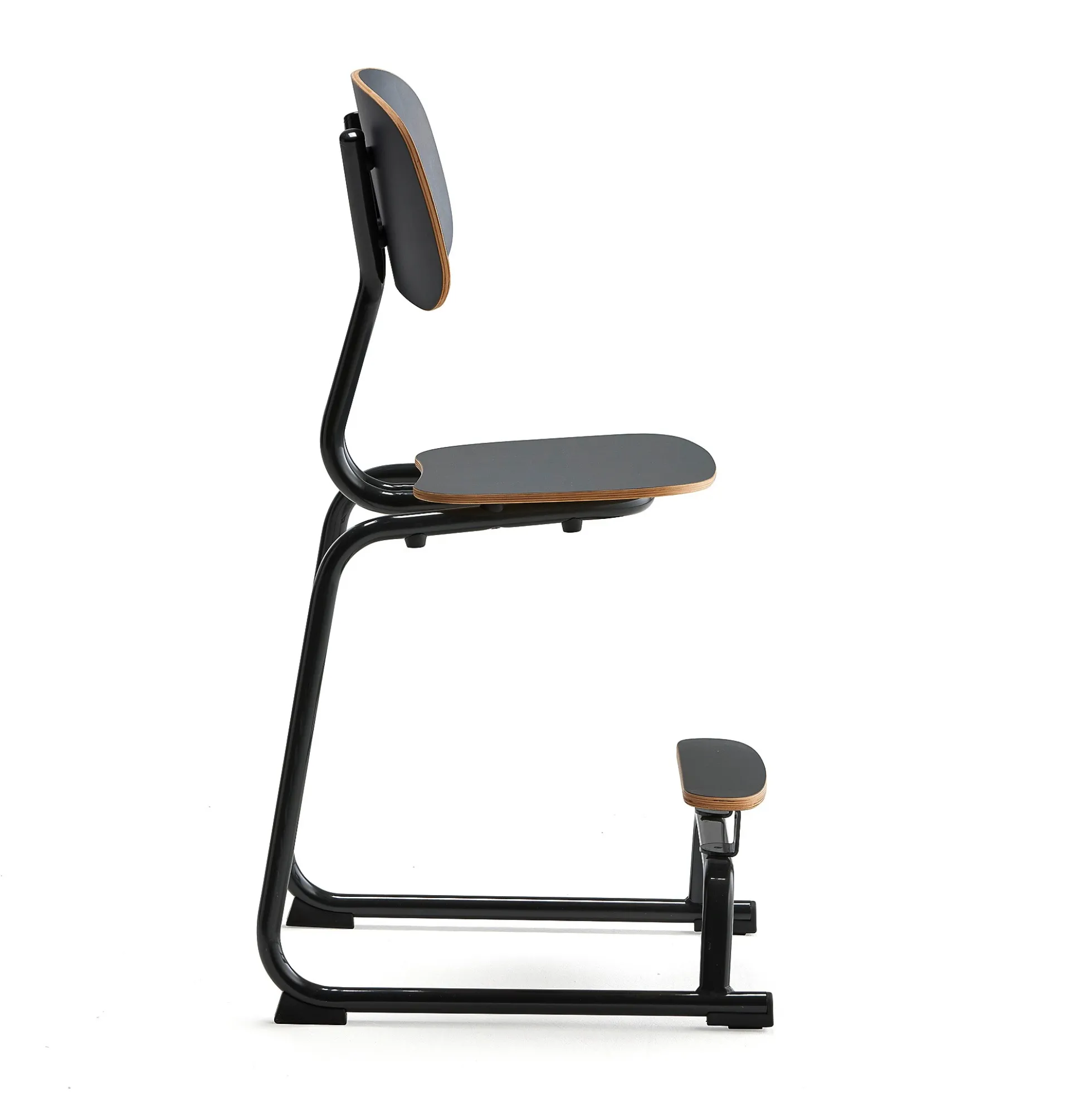 Oppilastuoli YNGVE L-malli, antrasiitinharmaa, antrasiitinharmaa, korkeus: 520 mm
