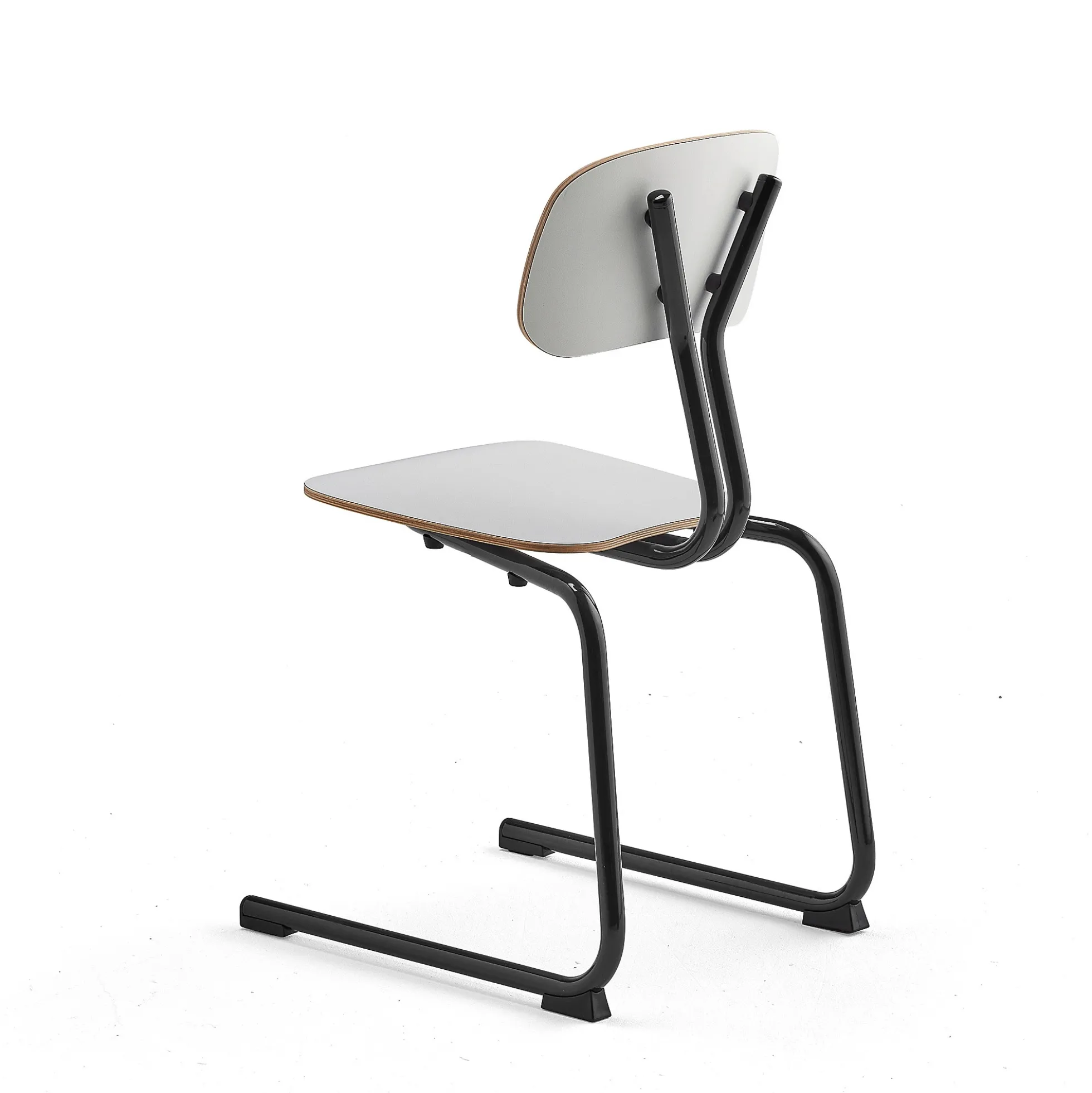 Oppilastuoli YNGVE L-malli, antrasiitinharmaa, valkoinen, korkeus: 460 mm