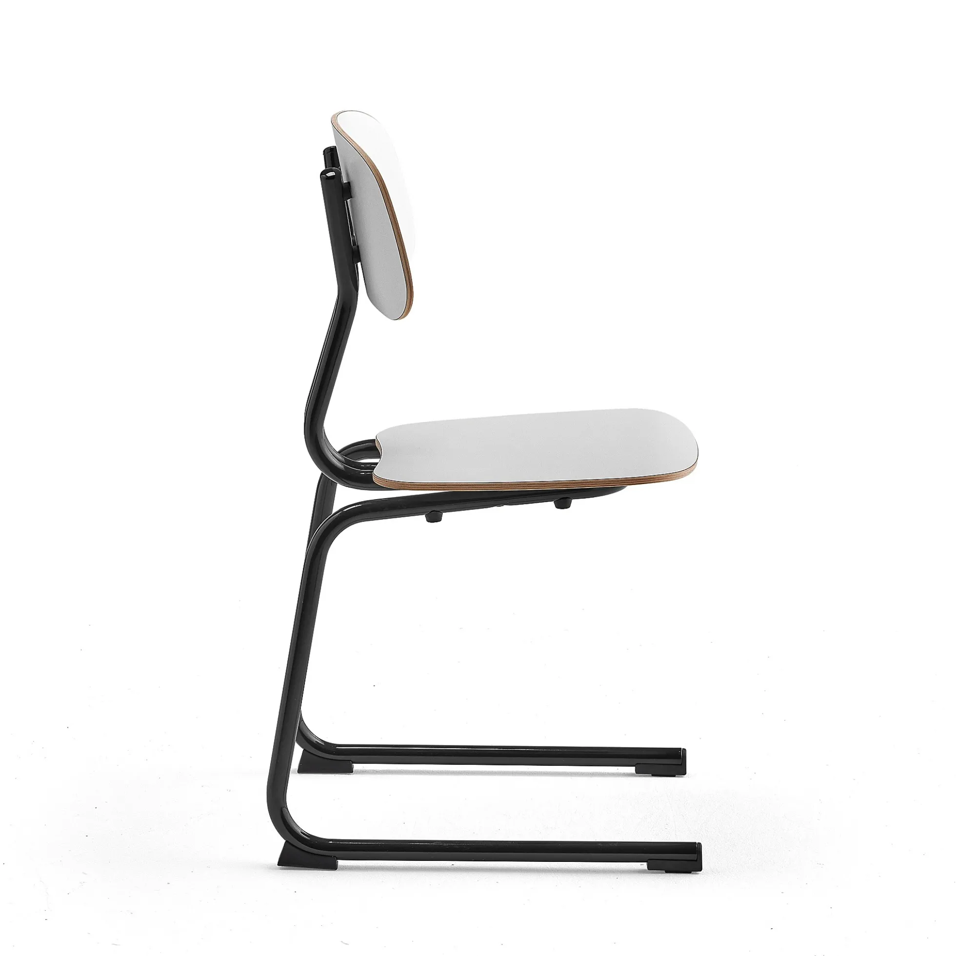 Oppilastuoli YNGVE L-malli, antrasiitinharmaa, valkoinen, korkeus: 460 mm