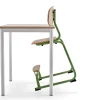 Oppilastuoli YNGVE L-malli, vihreä, koivu, korkeus 520 mm