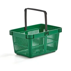 Ostoskori 27 litraa, vihreä