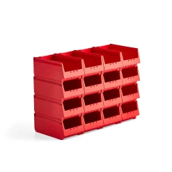 Ottolaatikko AJ 9000 Sarja-73, 350x206x155 mm, 16 kpl, punainen
