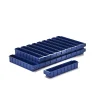 Ottolaatikko DETAIL Laatikkoon mahtuu 7 jakajaa, 500x94x80 mm, sininen, 20-pack