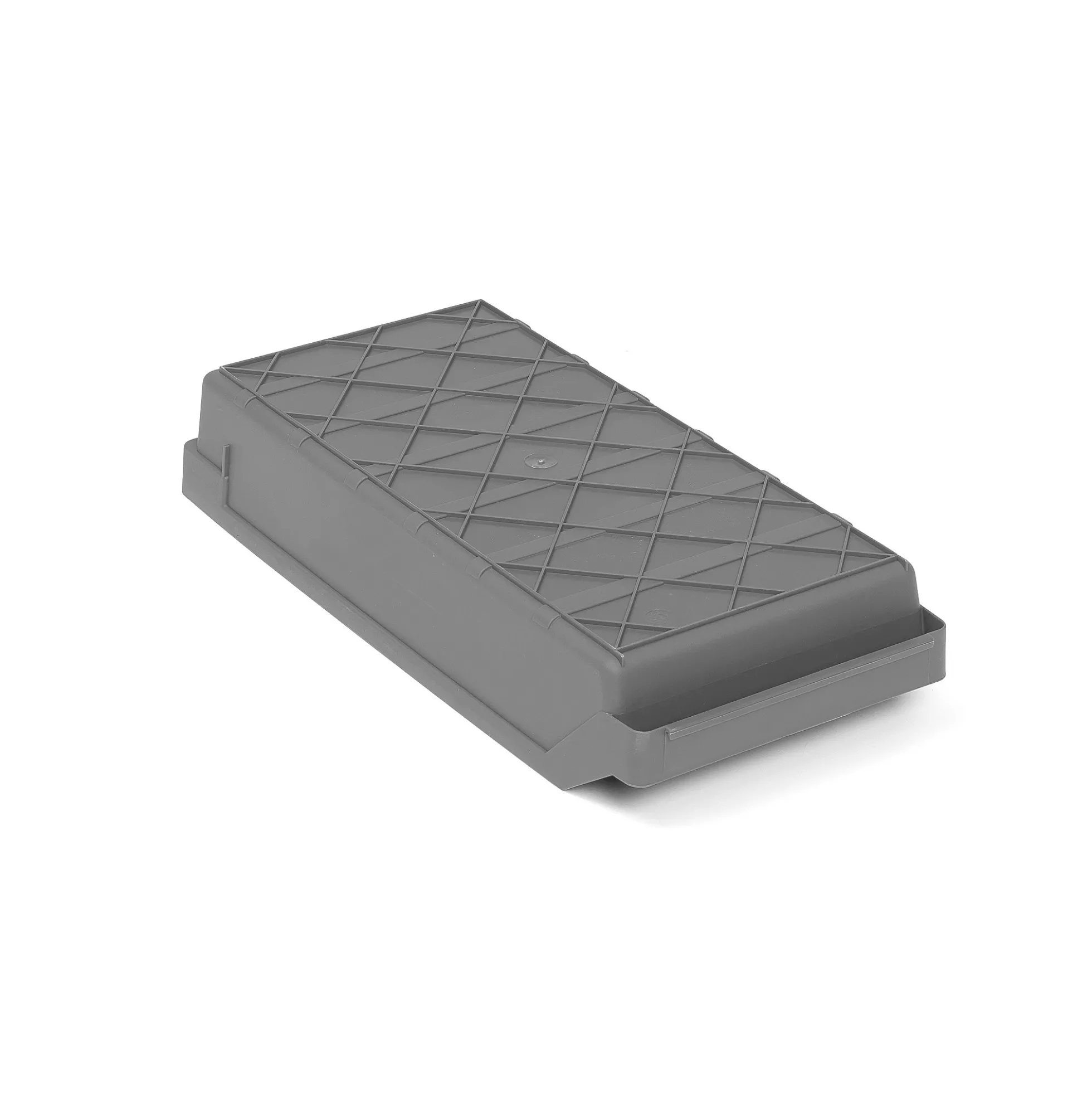 Ottolaatikko REACH 500x240x95 mm, 15 kpl, harmaa