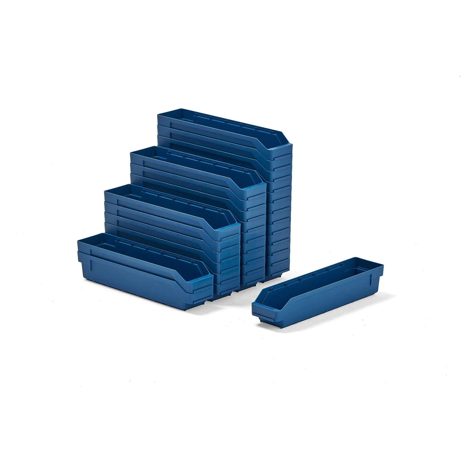 Ottolaatikko REACH 500x120x95 mm, 30 kpl, sininen