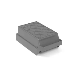 Ottolaatikko REACH 400x240x150 mm, 10,2 litraa, harmaa