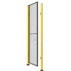Ovi X-GUARD Yksiosainen, ilman yläputkea, sis. pylväät ja verkkoelementin, 2000x900 mm