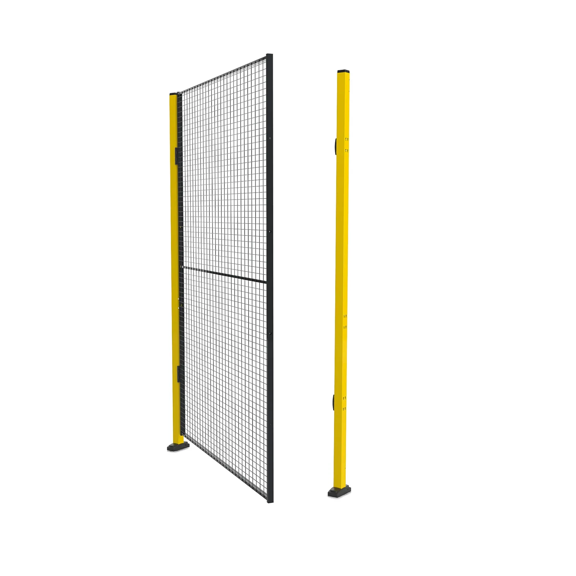 Ovi X-GUARD Yksiosainen, ilman yläputkea, sis. pylväät ja verkkoelementin, 2300x1500 mm
