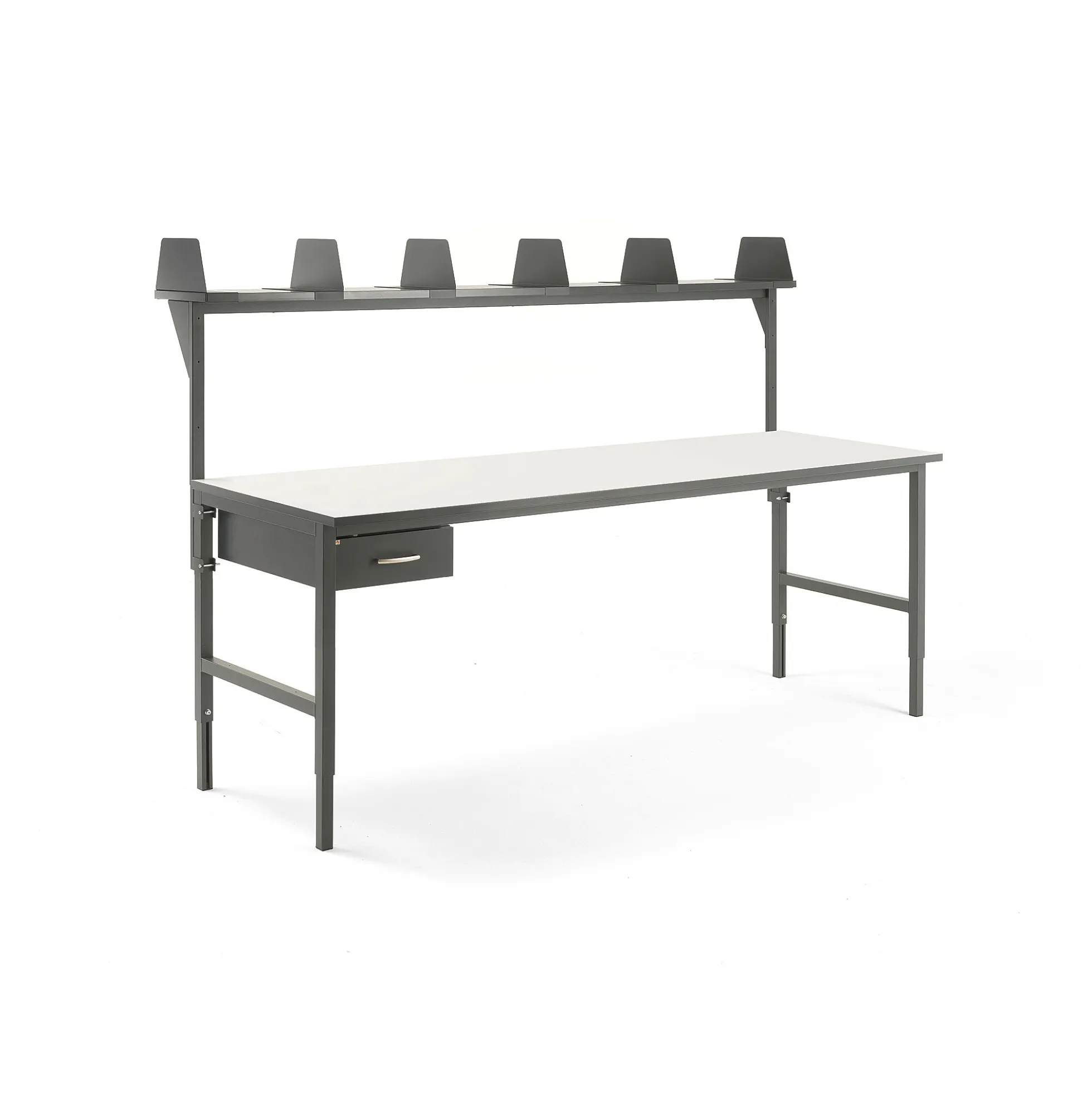 Pakettitarjous CARGO Pakkauspöytä, 2400x750 mm, vetolaatikko, ylähylly