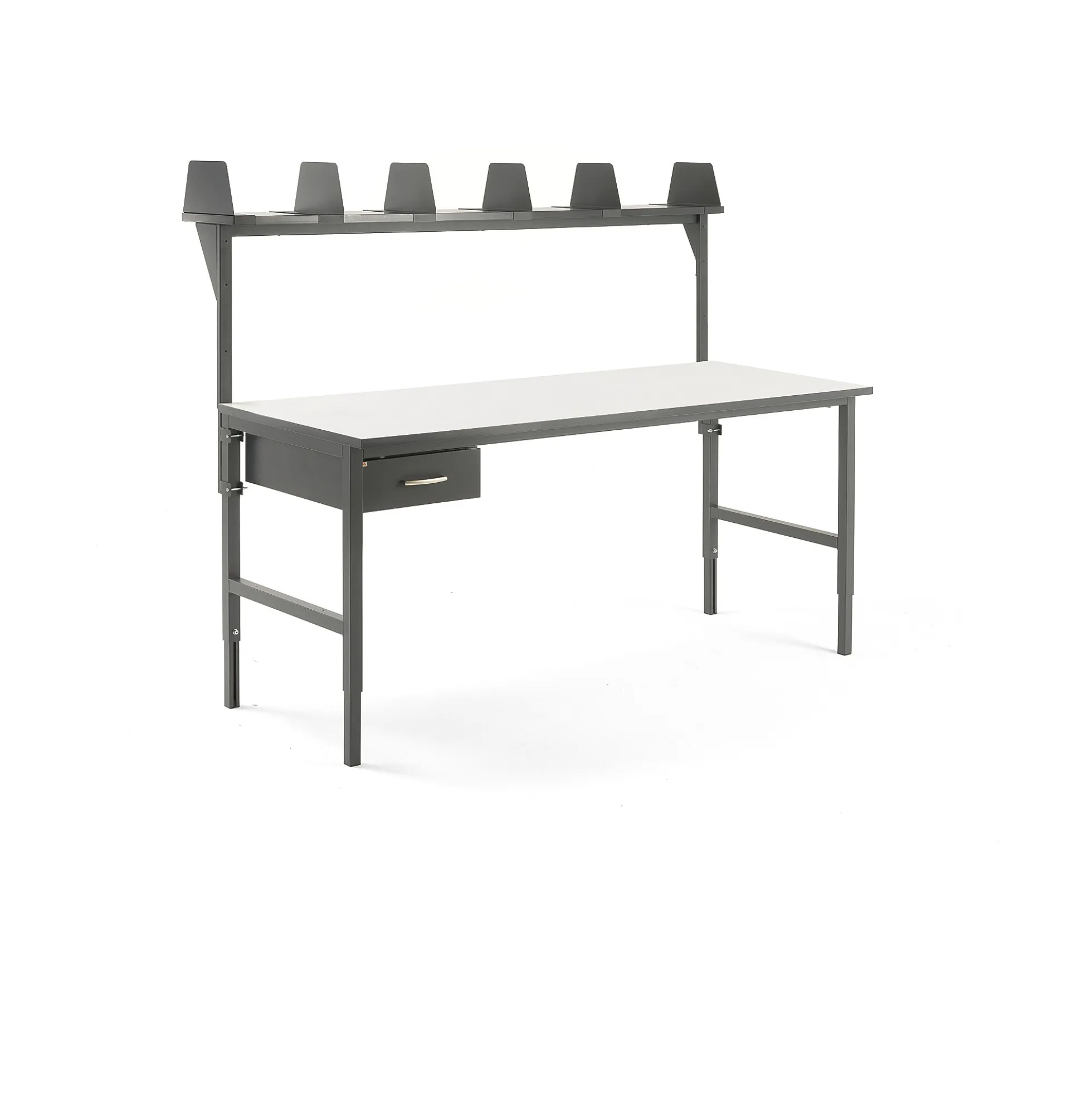 Pakettitarjous CARGO Pakkauspöytä, 2000x750 mm, vetolaatikko, ylähylly