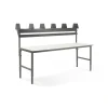Pakettitarjous CARGO Pakkauspöytä, 2400x750 mm, ylähylly, 2 ripustukiskoa