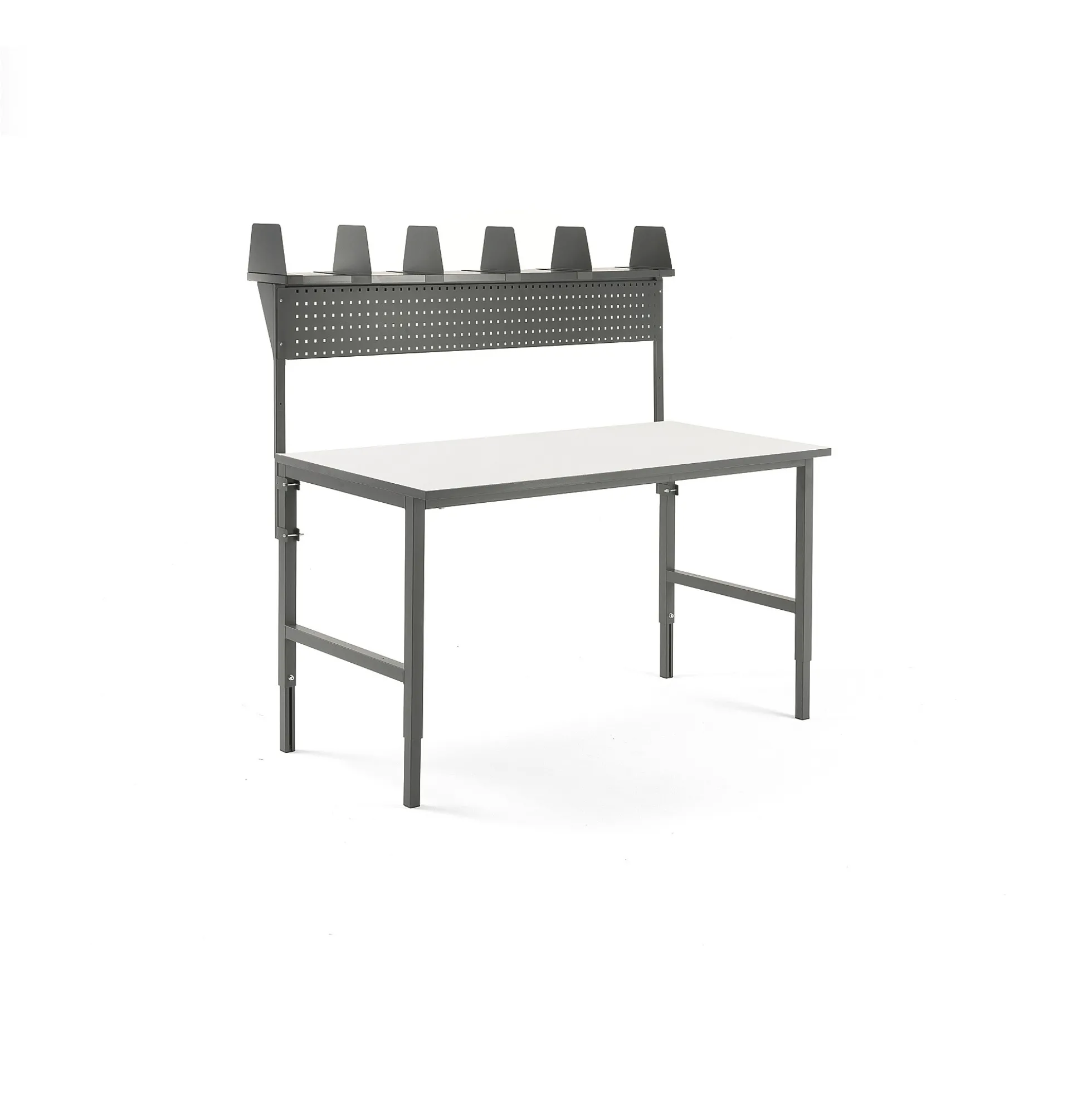 Pakettitarjous CARGO Pakkauspöytä, 1600x750 mm, ylähylly, 1 työkalutaulu