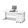 Pakettitarjous FLEXUS Työpöytä + 3-vetolaatikon laatikosto, 1600x800 mm, valkoinen