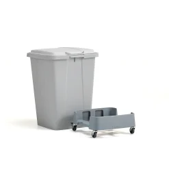 Pakettitarjous OLIVER 1x90 l jäteastia + harmaa kansi + kärry