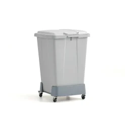 Pakettitarjous OLIVER 1x90 l jäteastia + harmaa kansi + kärry
