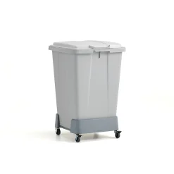 Pakettitarjous OLIVER 1x90 l jäteastia + harmaa kansi + kärry
