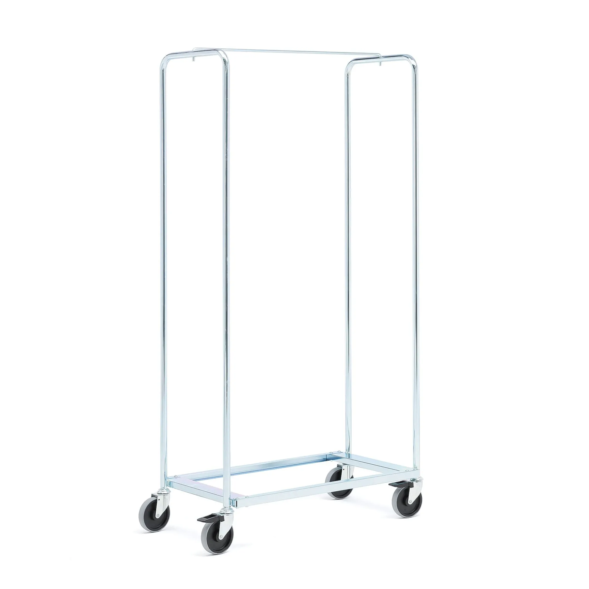 Pakettitarjous: tuolivaunu + 28 valkoista tuolia 1760x485x900 mm