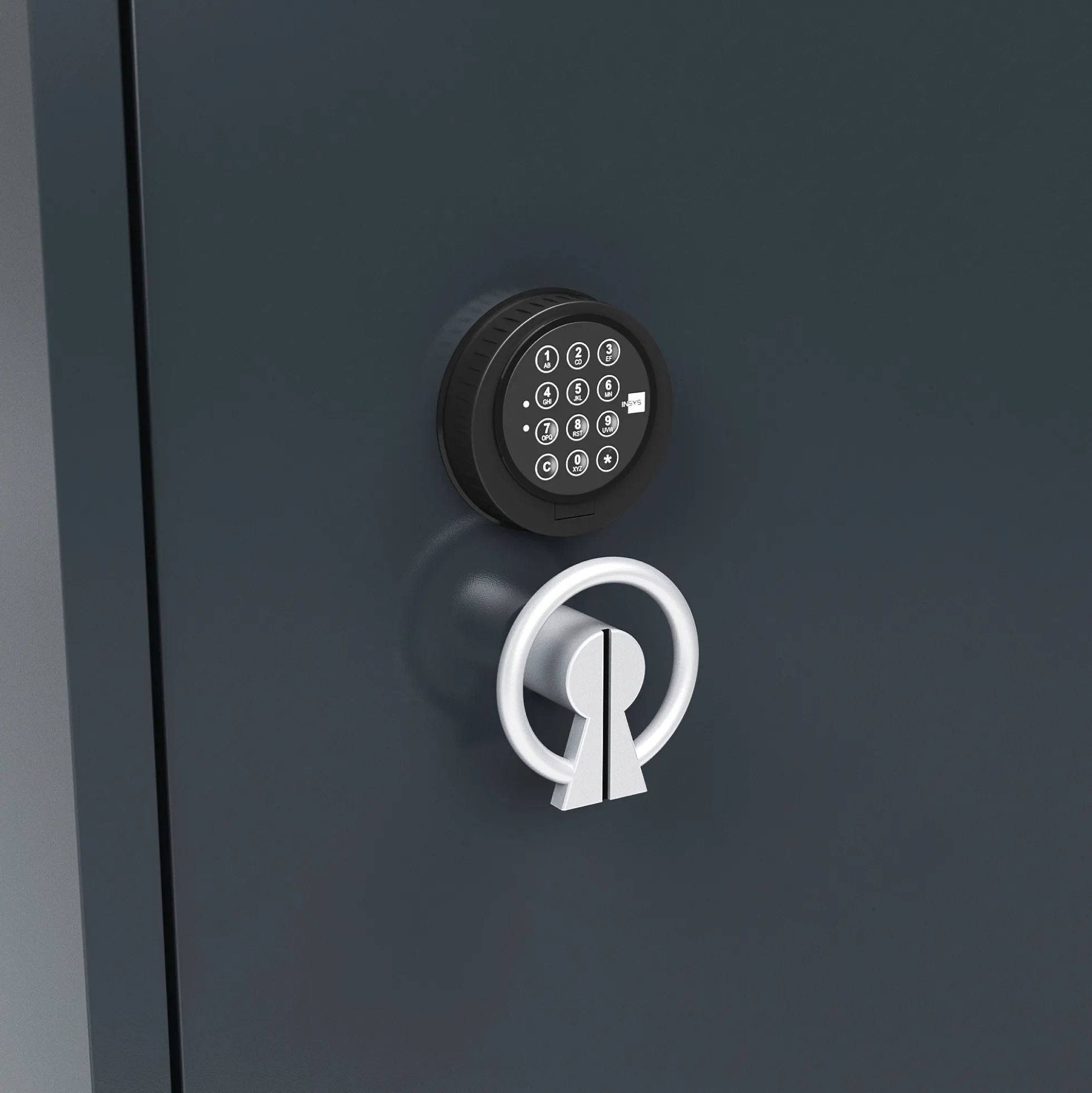 Palo- ja murtosuojakaappi PROTECT Koodilukko, 1160x655x560 mm