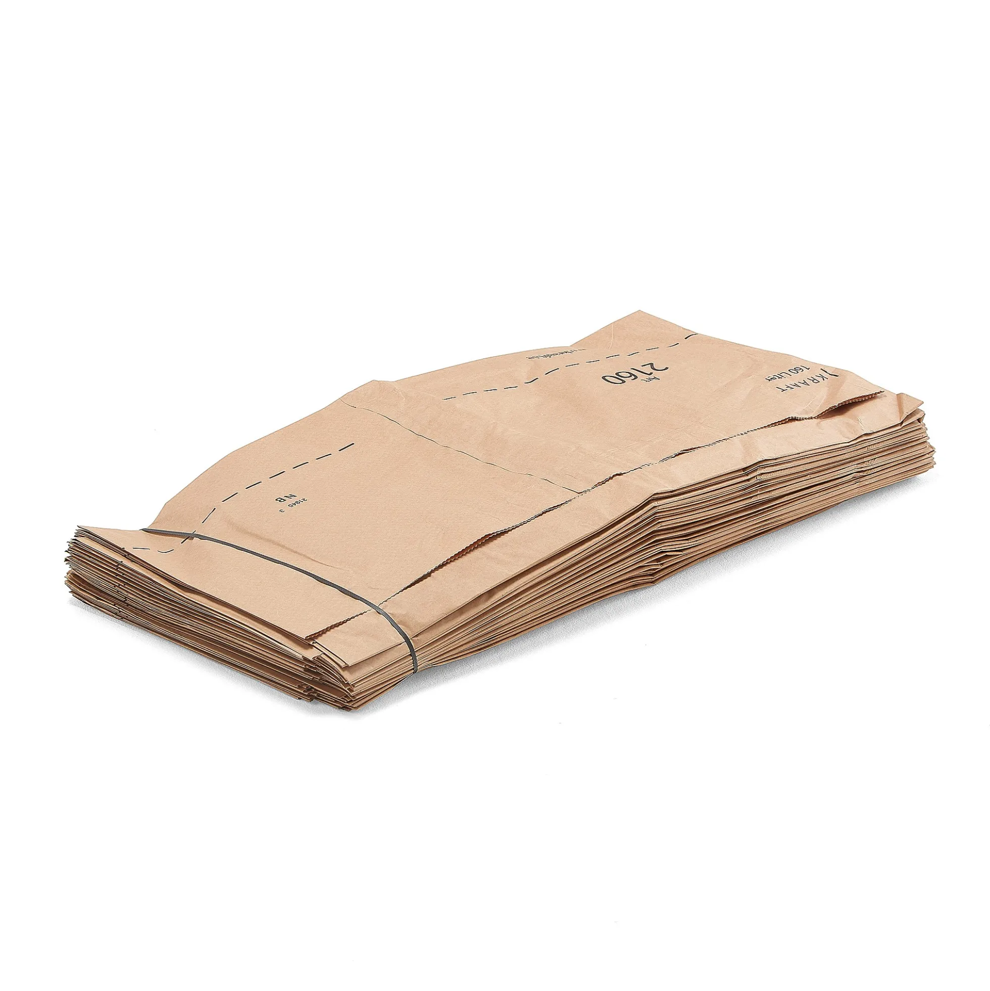 Paperisäkit Vahvistetut, 50 kpl, 160 litraa