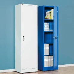Peltinen arkistokaappi SMART 1900x530x400 mm, sininen