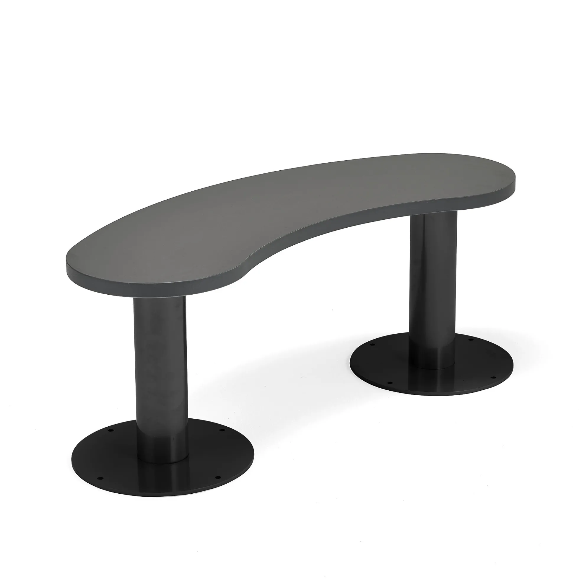 Penkki GATHER Lattiakiinnitys, 1100x340x440 mm, antrasiitinharmaa, antrasiitinharmaa