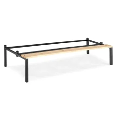 Penkki ja jalat pukukaappiin 1200 mm, mänty