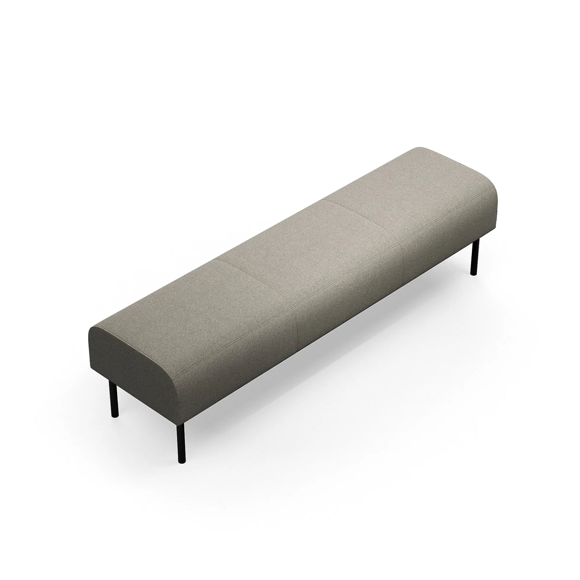 Penkki VARIETY 3-istuttava, kangas Pod CS, taupe