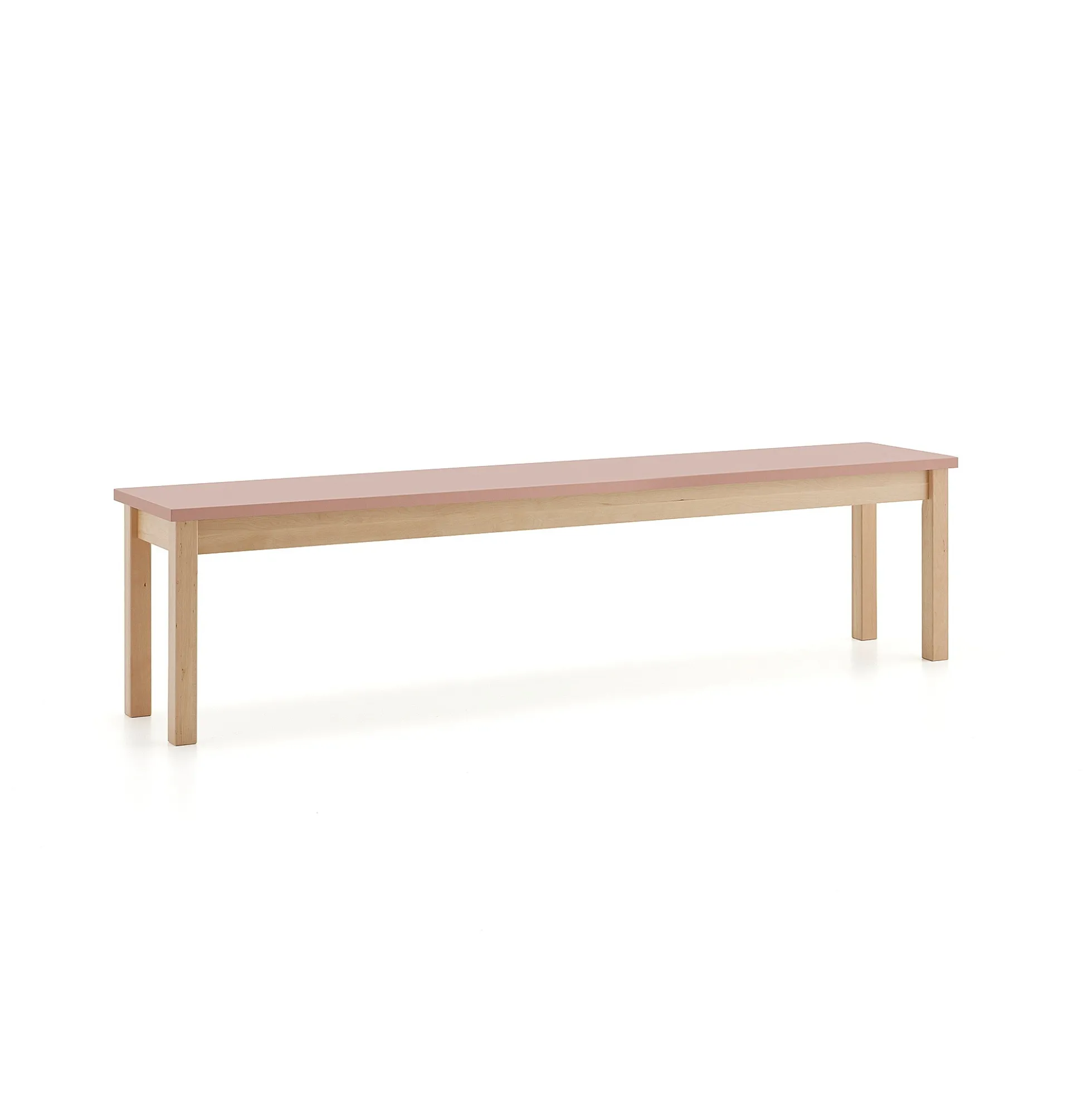 Penkki ZET 1800x360 mm, tummanpunainen