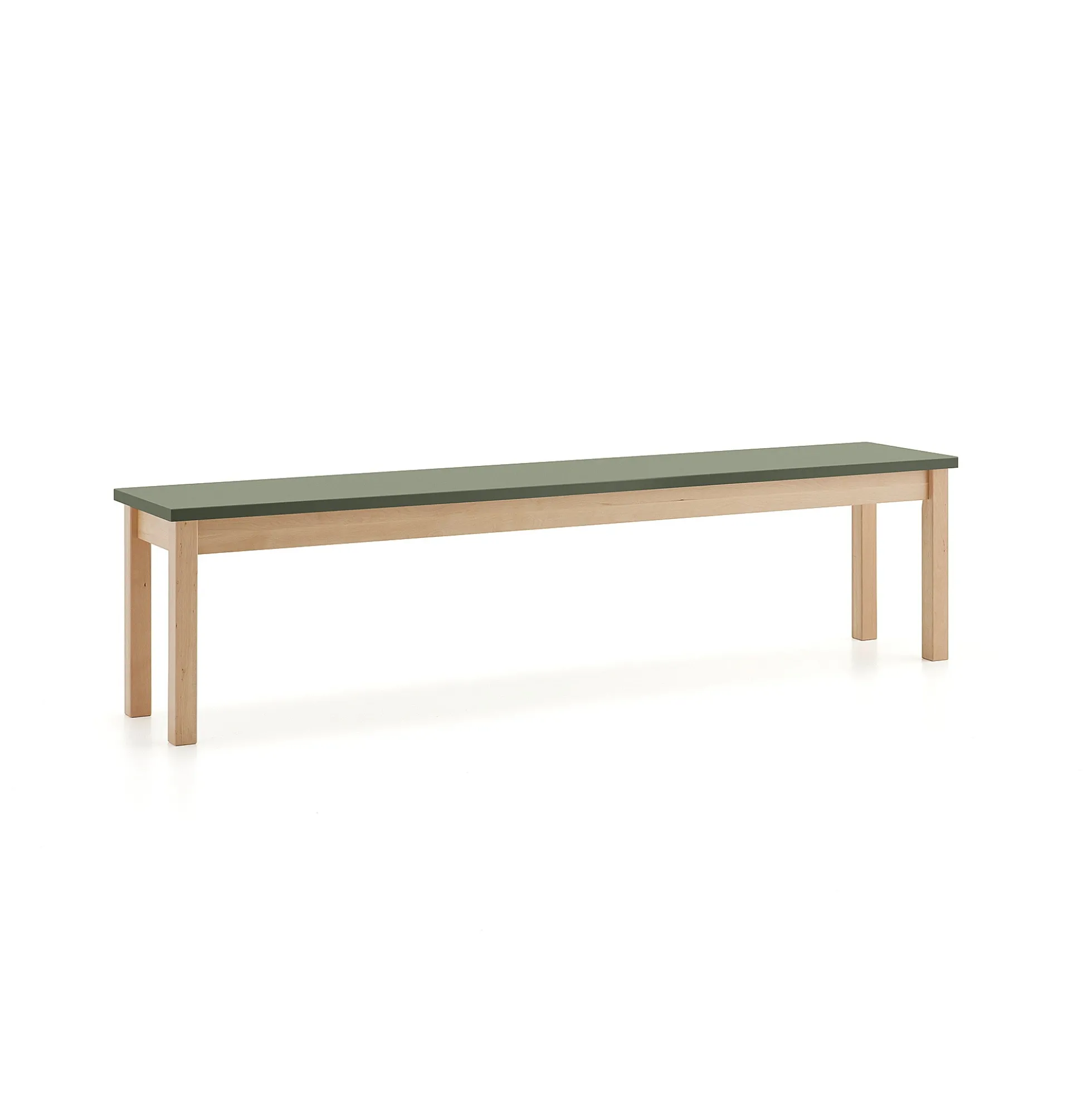 Penkki ZET 1800x360 mm, tummanvihreä