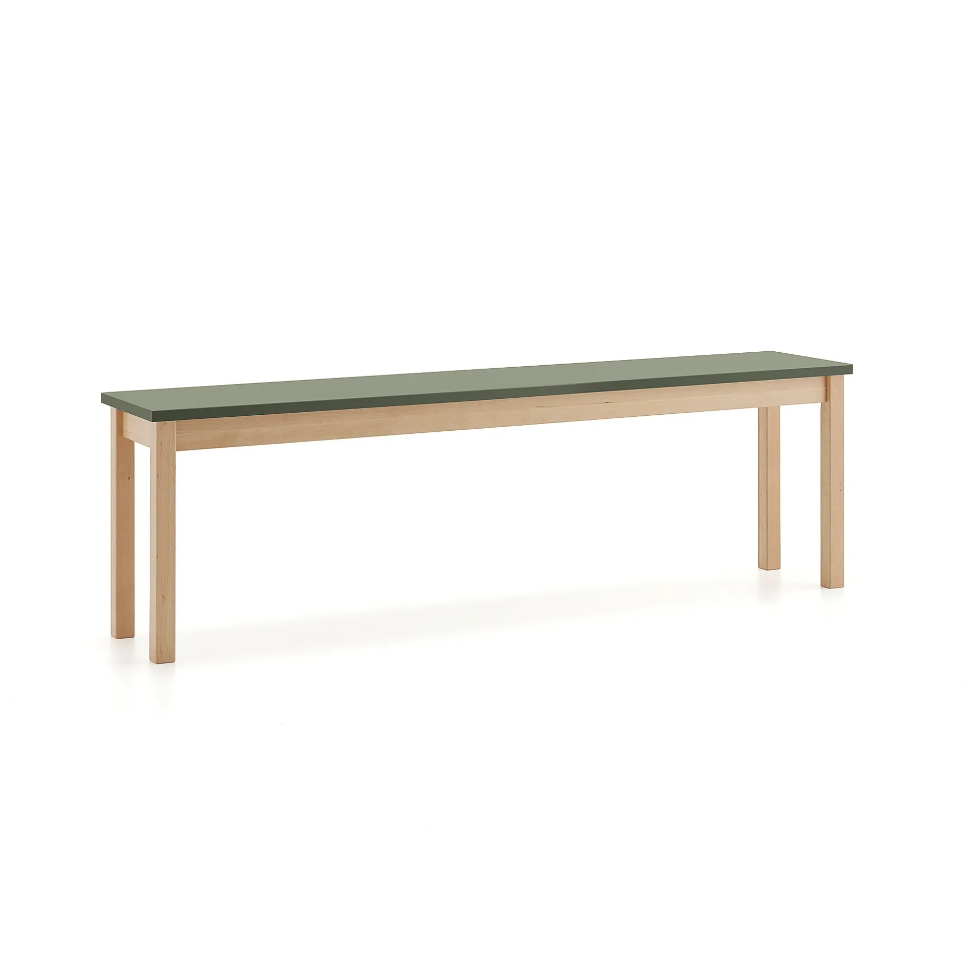 Penkki ZET 1800x440 mm, tummanvihreä