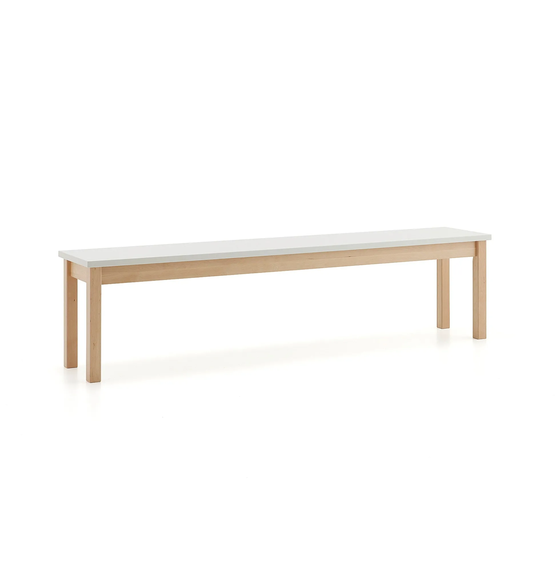 Penkki ZET 1800x360 mm, valkoinen