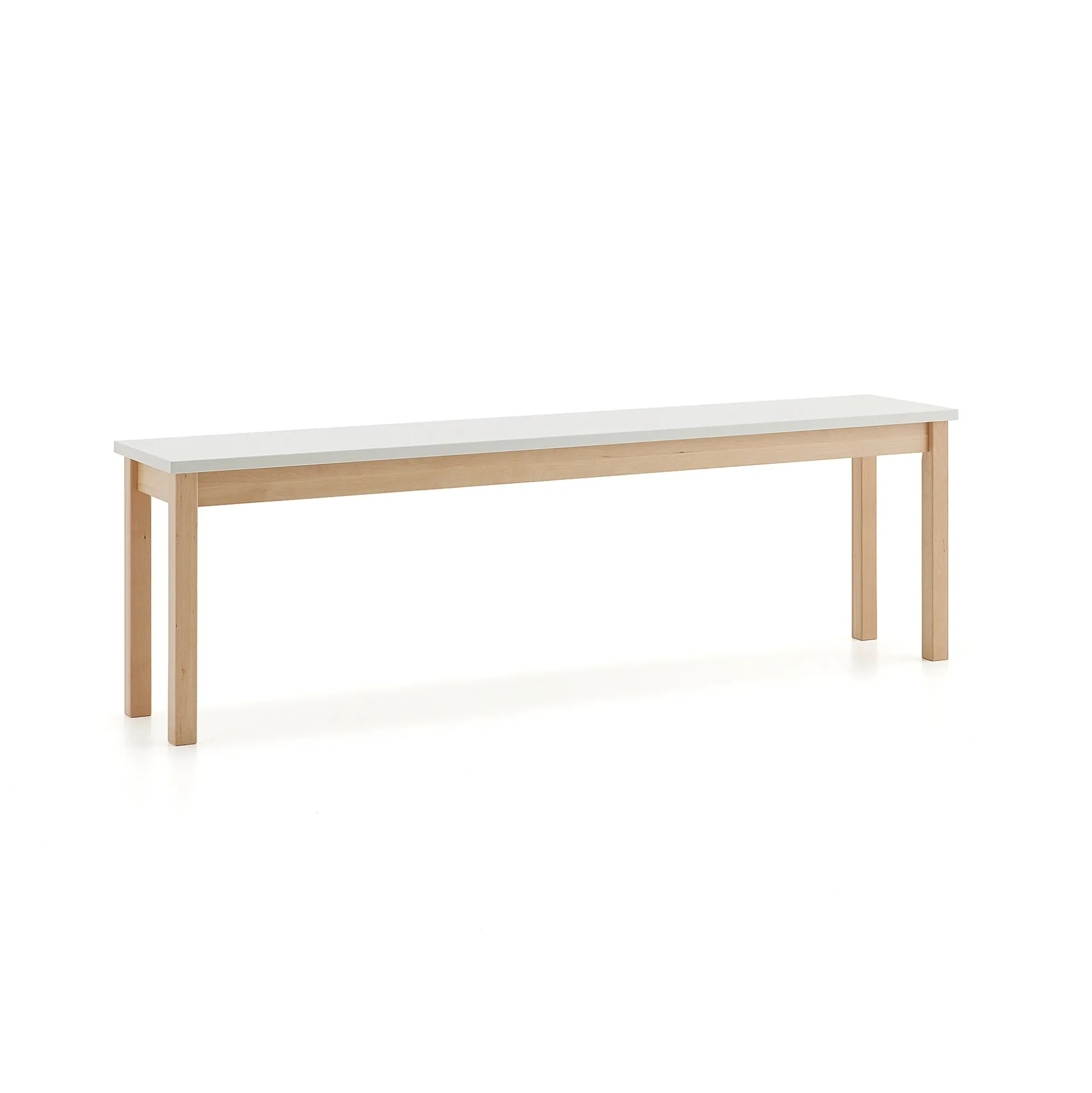 Penkki ZET 1800x440 mm, valkoinen