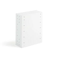 Pientavarakaappi SERVE Ilman laatikoita, 580x470x205 mm, valkoinen