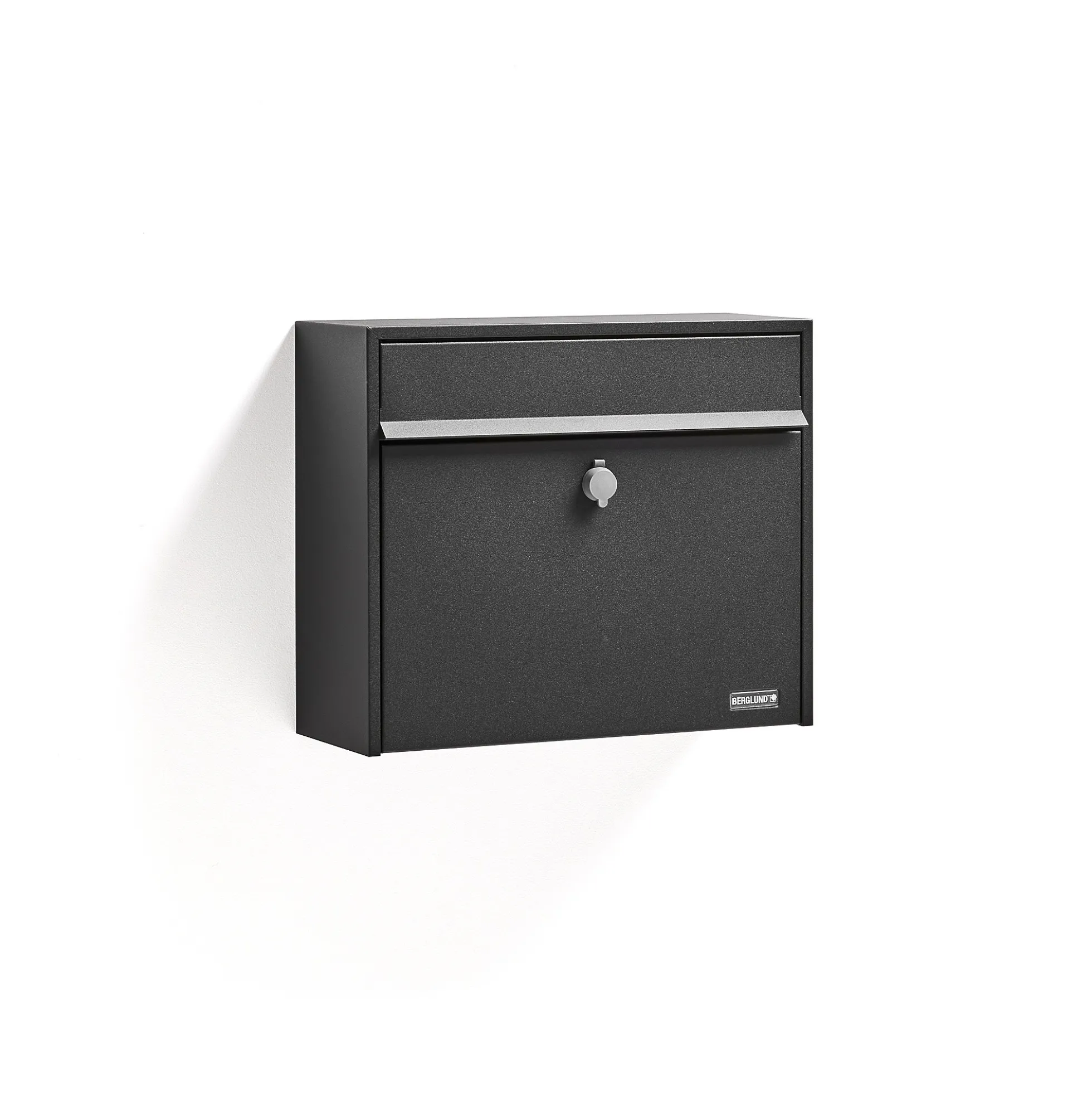 Postilaatikko GAZETTE 320x380x140 mm, musta