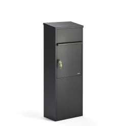 Postilaatikko PARCEL 1050x380x230 mm, musta