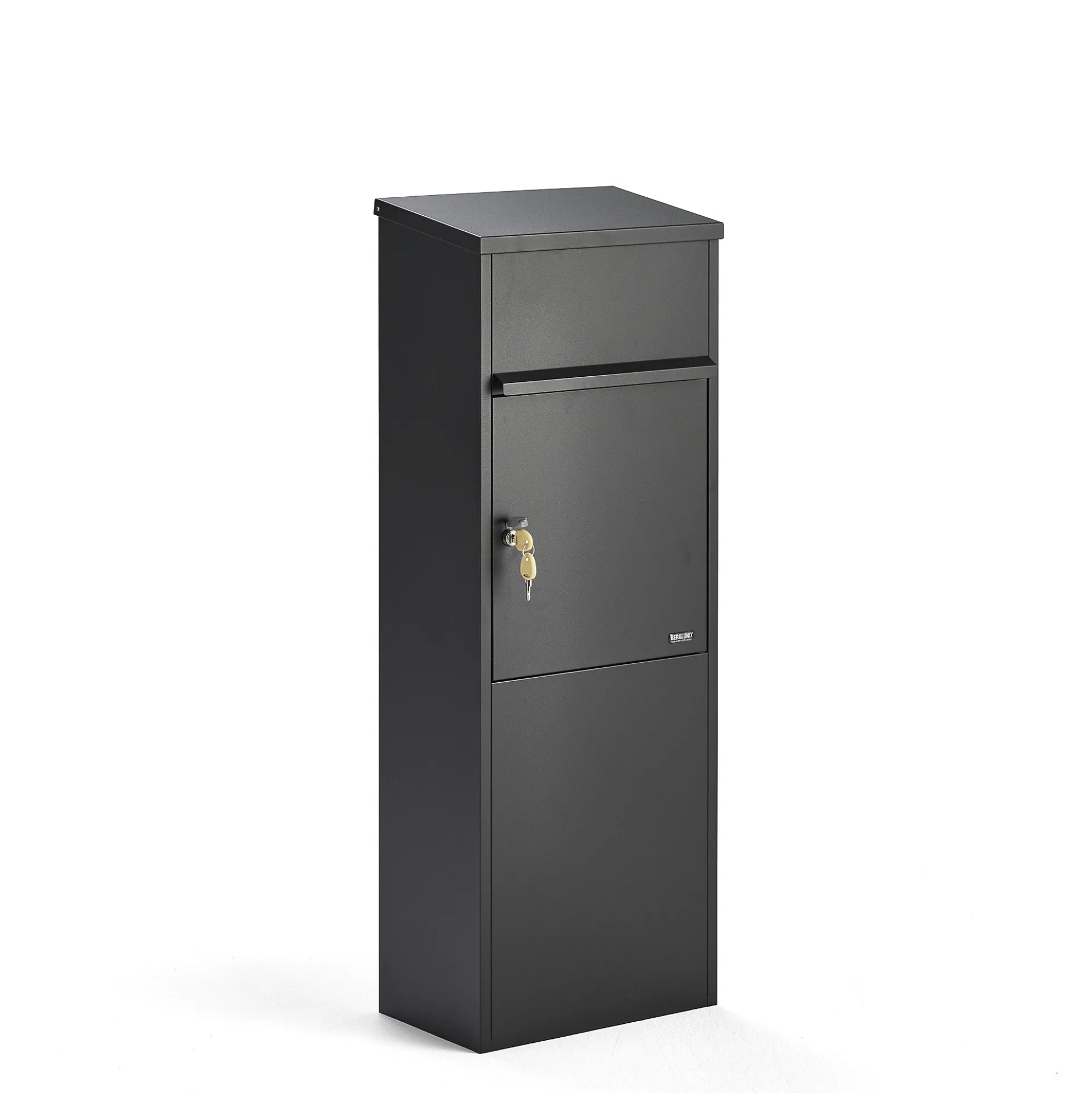 Postilaatikko PARCEL 1050x380x230 mm, musta