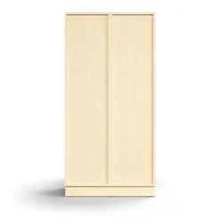 Postinlajittelukaappi QBUS 8 lokeroa, sokkeli, 1636x800x420 mm, koivu