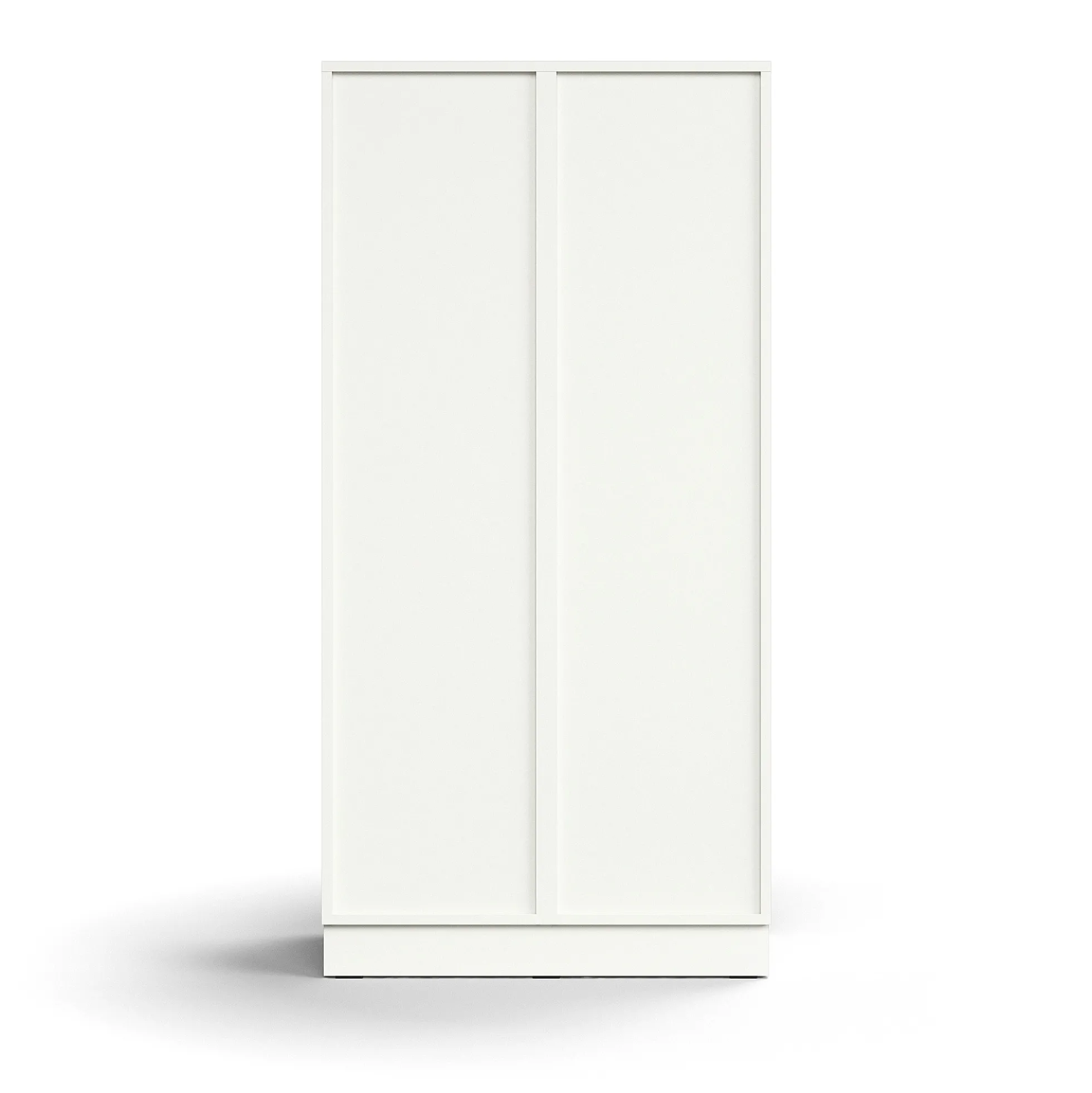 Postinlajittelukaappi QBUS 8 lokeroa, sokkeli, 1636x800x420 mm, valkoinen