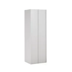 Pukukaappi CLICK 4 ovea, 2 osaa, 1800x600x500 mm, harmaa runko, tummanharmaa ovi