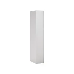 Pukukaappi CLICK 2 ovea, 1 osa, 1800x300x500 mm, harmaa runko, tummanharmaa ovi