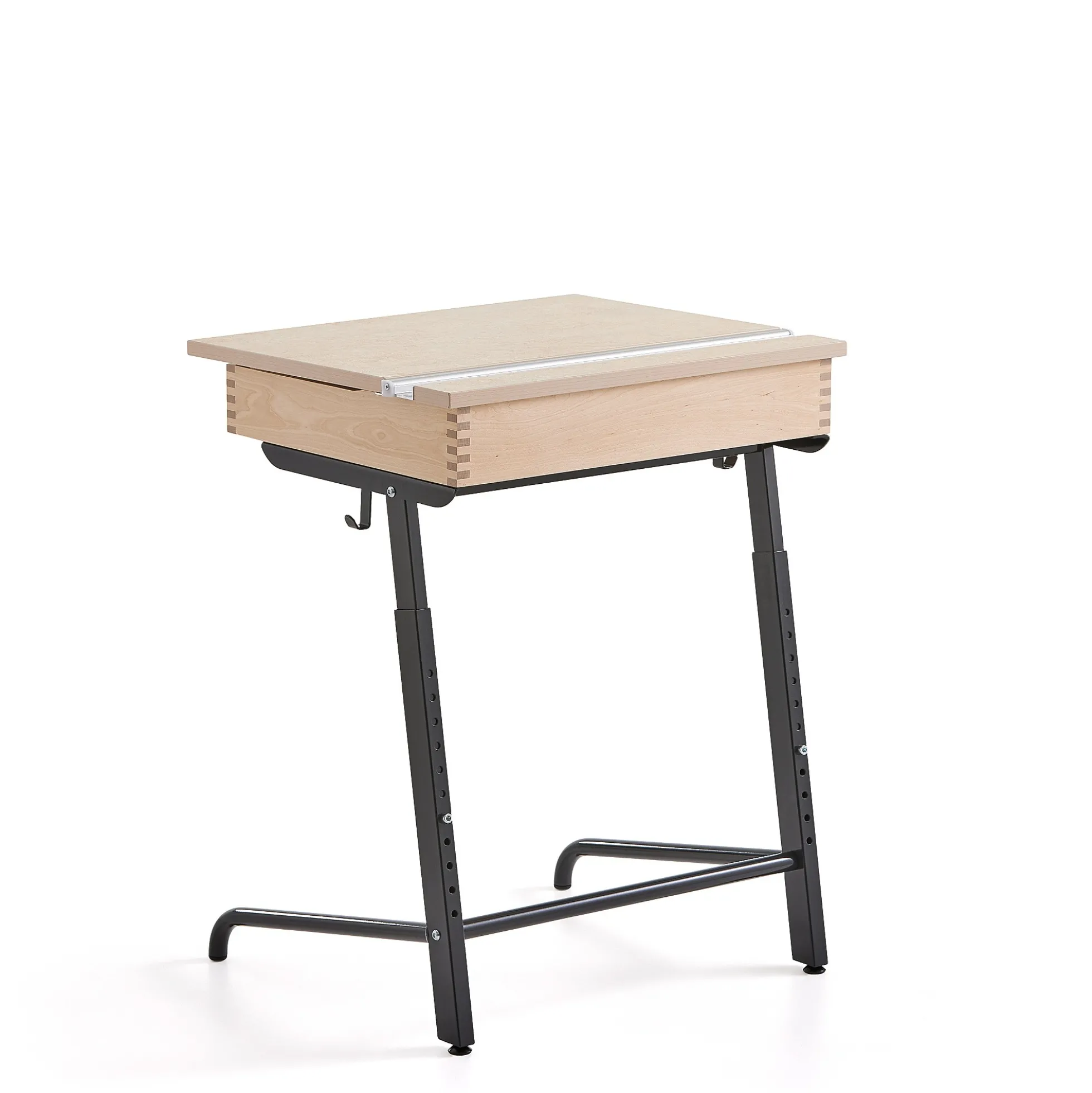 Pulpetti AXIOM Ääntä vaimentava linoleumi, antrasiitinharmaa/beige