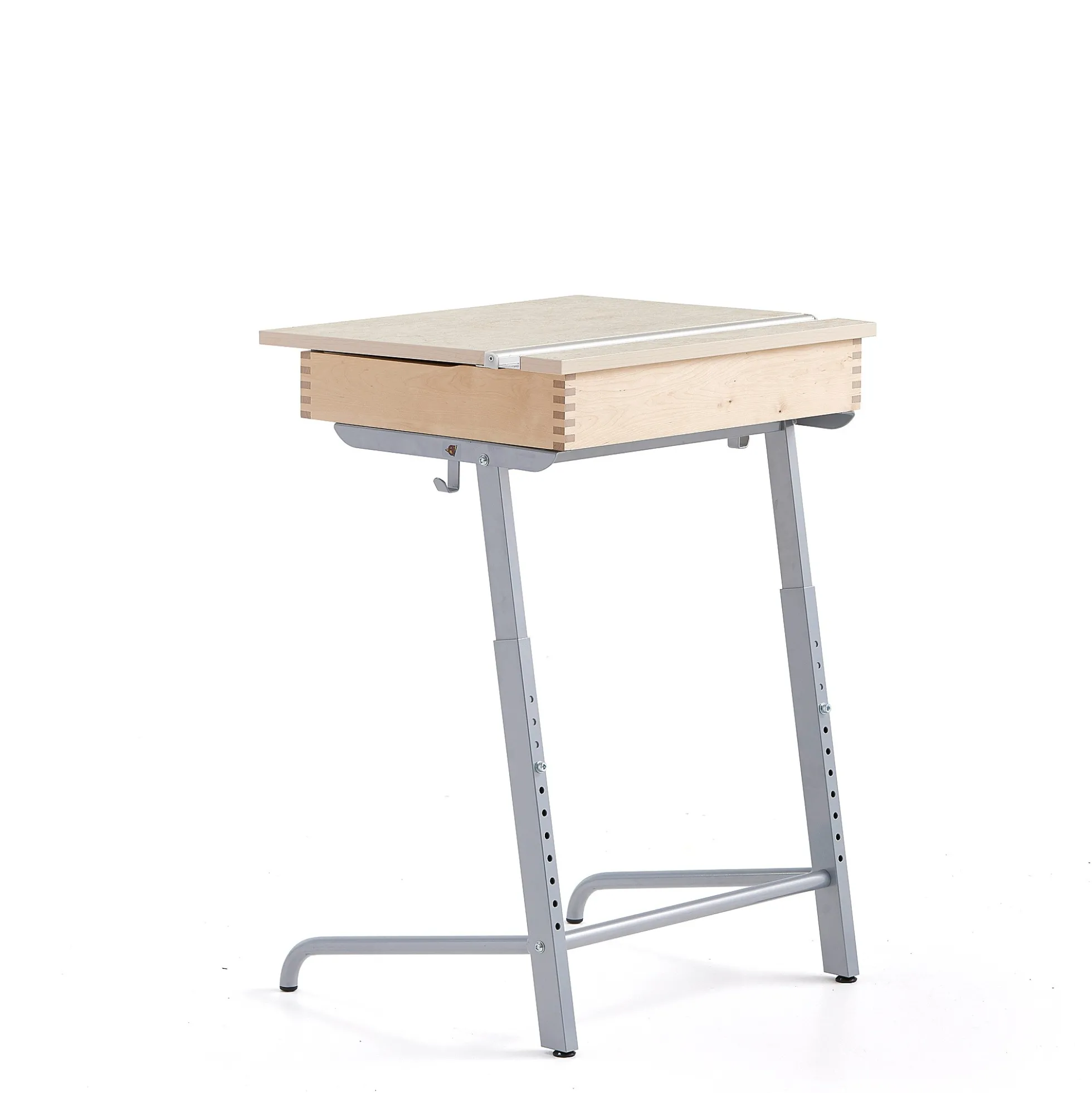 Pulpetti AXIOM Ääntä vaimentava linoleumi, hopeanharmaa/beige