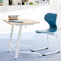 Pulpetti AXIOM Ääntä vaimentava linoleumi, valkoinen/beige