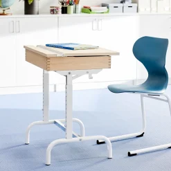 Pulpetti 188 Linoleumi, valkoinen/beige