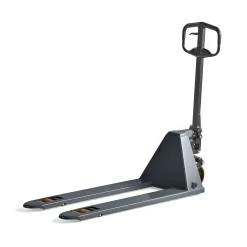 Pumppukärry ASSIST Matala, 51-165 mm, 1500 kg, 1150 mm, telipyörät, polyuretaani, harmaa