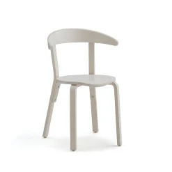 Puutuoli LINUS Istuinkorkeus: 450 mm, valkoinen vaneri