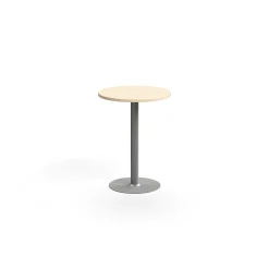Pyöreä baaripöytä VERTICUS Ø700x900 mm, koivu/hopea