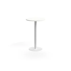 Pyöreä baaripöytä VERTICUS Ø700x1100 mm, valkoinen